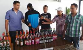 Batna : un individu arrêté avec 2996 bouteilles de boissons alcoolisées