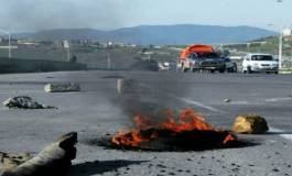 Protestation des habitants de la région ouest de la wilaya de Batna