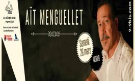Lounis Aït Menguellet en concert le 26 mars à Oignies (Nord de la France)