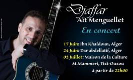 Série de concerts de Djaffar Aït Menguellet