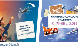 Aigle Azur célèbre son 70ème anniversaire avec ses clients !