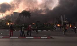 Gabon/présidentielle : l'Assemblée nationale incendiée par des manifestants