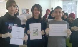 Acte citoyen au Campus universitaire de Beni Messous (Alger)