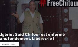 RSF lance une pétition pour la libération de Saïd Chitour