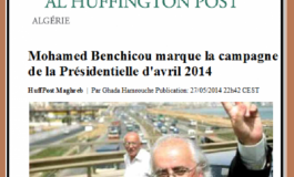 Le Huffington Post : "Mohamed Benchicou marque la campagne de la Présidentielle d'avril 2014"