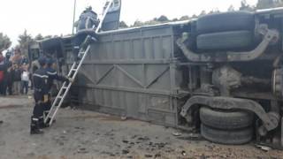 Sept morts et 34 blessés dans l'accident routier de Tiaret (Vidéo)