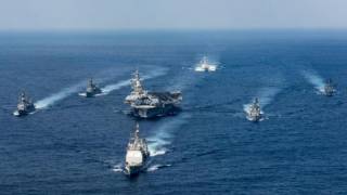 USA: Un porte-avions en route vers la Corée du Nord