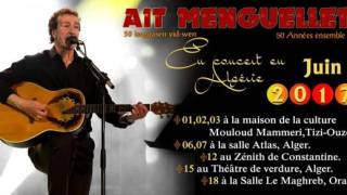 Lounis Aït Menguellet enchaînera les concerts en Algérie