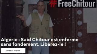 RSF lance une pétition pour la libération de Saïd Chitour