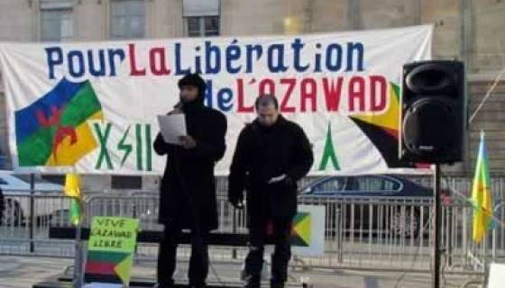 Rassemblement de solidarité avec l’Azawad à Paris samedi