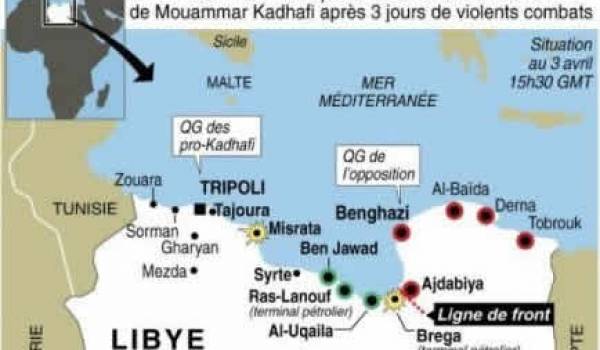 Libye: les combats font rage à Brega, un proche de Kadhafi démissionne