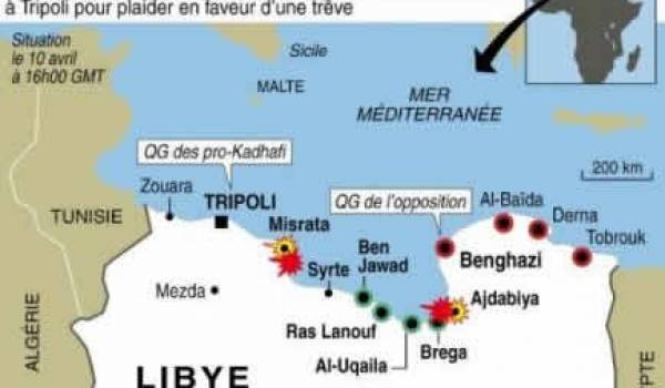 Libye: médiation africaine à Tripoli, combats à Misrata et Ajdabiya