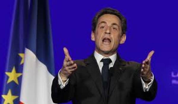 Nicolas Sarkozy, candidat à la présidentielle