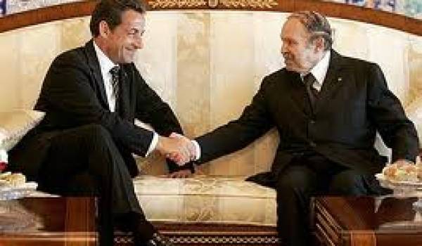 Sarkozy et Bouteflika.