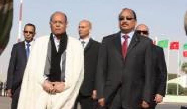 Marzouki et Ould Abdel Aziz, président mauritanien.