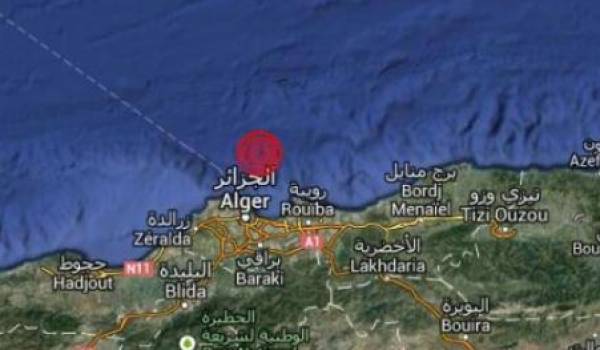 Un séisme de magnitude 5 a secoué le centre de l'Algérie