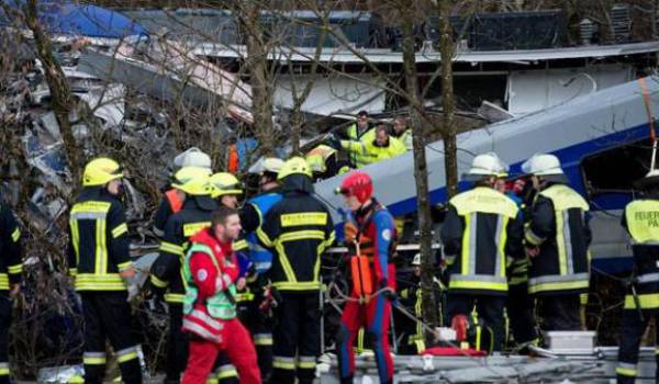 Grave accident de train en Allemagne