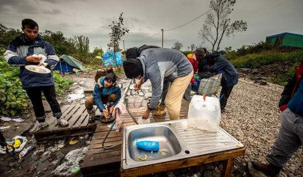 Calais où la misère du monde. Crédit AFP