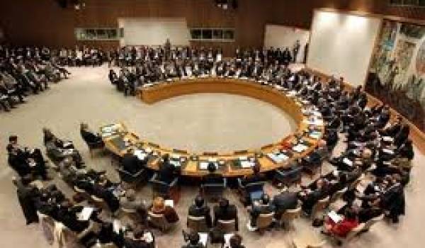 Le conseil de sécurité de l'ONU