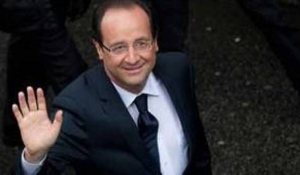 François Hollande, nouveau président français.