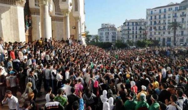 La population algérienne en progression.