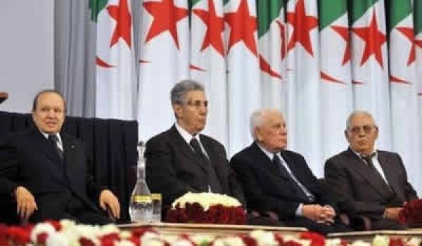 Les chefs d'Etat algériens.