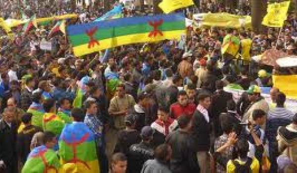 Manifestation des Amazighs.