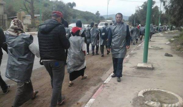 Les contractuels poursuivent leur longue marche vers Alger