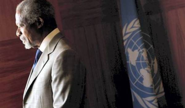 Kofi Annan avait été nommé le 23 février dernier