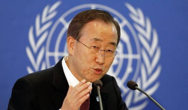 M. Ban Ki-moon, secrétaire général de l'Onu, a exhorté à la prudence dans le conflit malien.