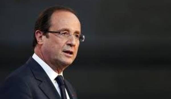 Le président français François Hollande.