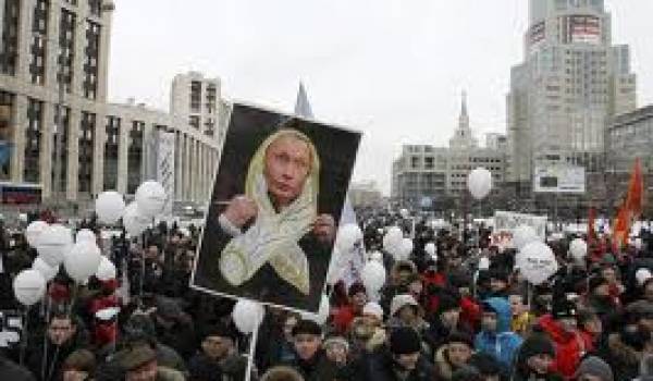 Des manifestations dans plusieurs villes russes. 
