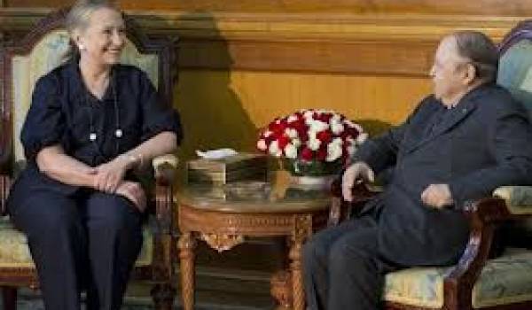 Hillary Clinton et Abdelaziz Bouteflika