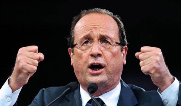 François Hollande, le président français.