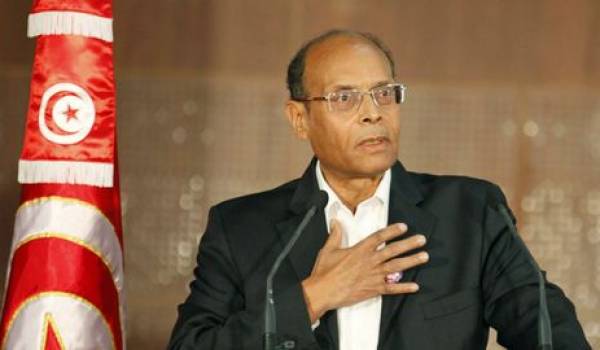 Le président Marzouki.