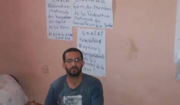 Saad Bourekba en grève de la faim à Alger