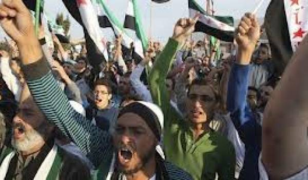 Une manifestatio anti-régime a été organisée à Idlib