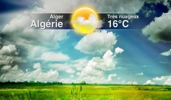 L'Office national de la météorologie émet un bulletin d'alerte pour ce samedi et dimanche.