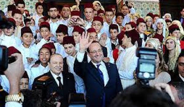 Abdelaziz Bouteflika et François Hollande.