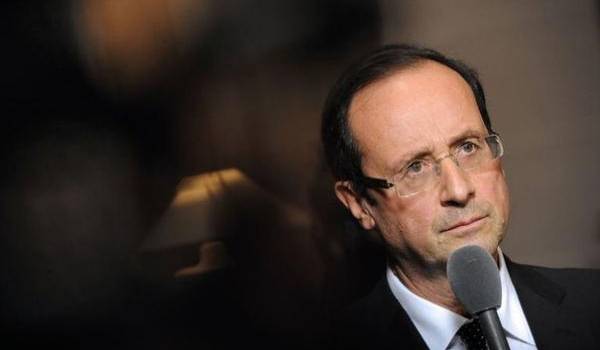 François Hollande, président français.