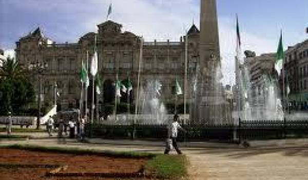 La ville d'Oran a connu des protestations.