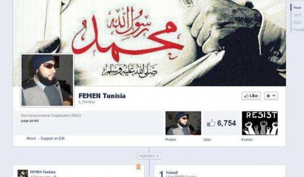 Les hackers islamistes se sont trompés de page Facebook