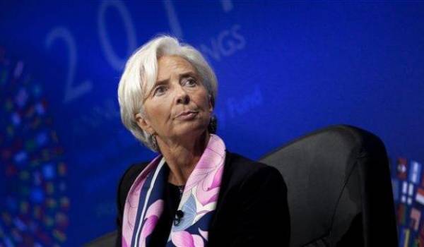 La Française Christine Lagarde.