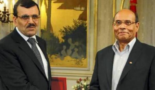 Ali Larayedh et Moncef Marzouki.