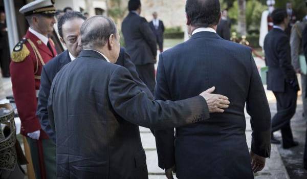 Bouteflika et Hollande à Alger en décembre dernier.