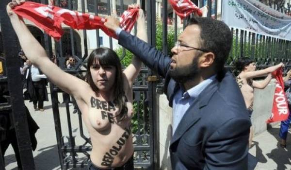 Les Femen européennes sont venues finalement au secours de leur consœur tunisienne