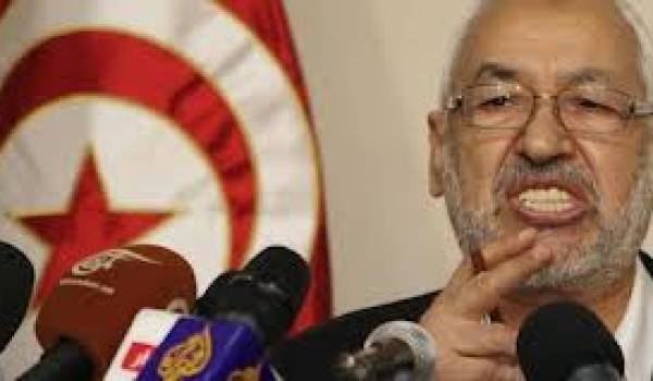 Ghannouchi, le leader d'Ennahda.