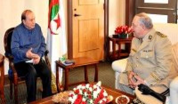 Bouteflika et Gaid Salah
