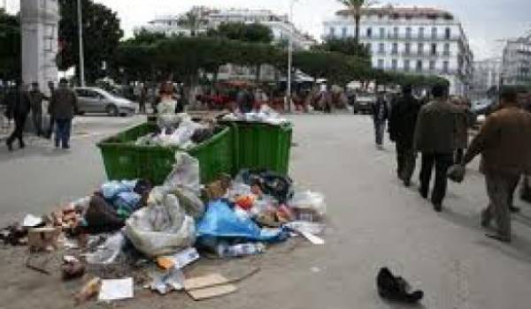 De nombreux points de dépôts d'ordures sauvages existent à Alger