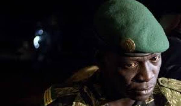 Le capitaine Sanogo, chef putschiste malien